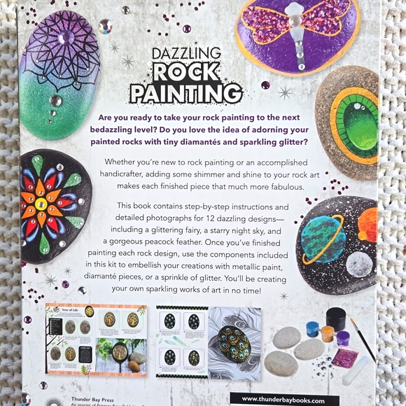 Dazzling Rock Painting Complete Starter Kit - Picture 8 of 11